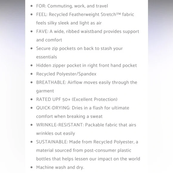 Athleta Nikita Tapered Crop Pants Printed - Picture 8 of 8